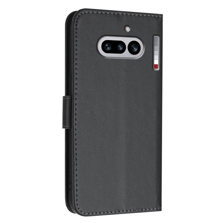 For Nothing Phone 4a Triangle Pattern Buckle Clasp Leather Phone Case