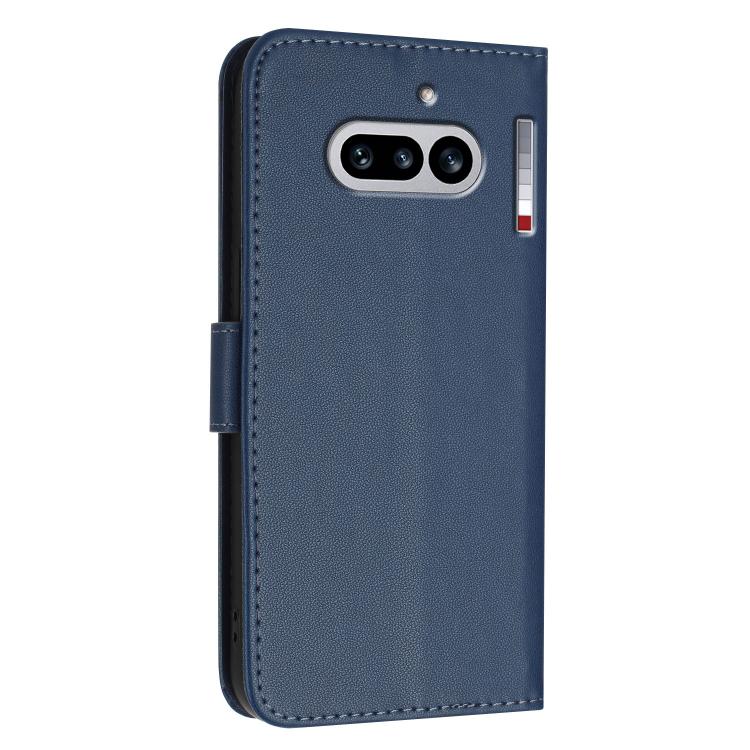 For Nothing Phone 4a Triangle Pattern Buckle Clasp Leather Phone Case
