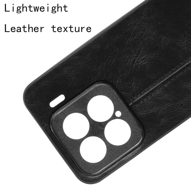 For Xiaomi 15 Pro Cow Pattern Sewing Back Cover Phone Case