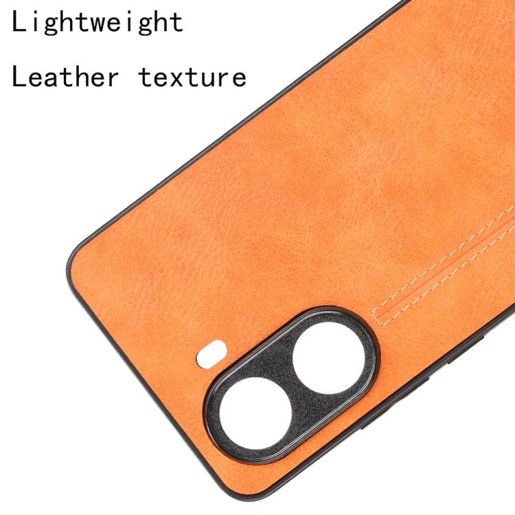 For Xiaomi Poco X7 Pro Cow Pattern Sewing Card Bag Phone Case