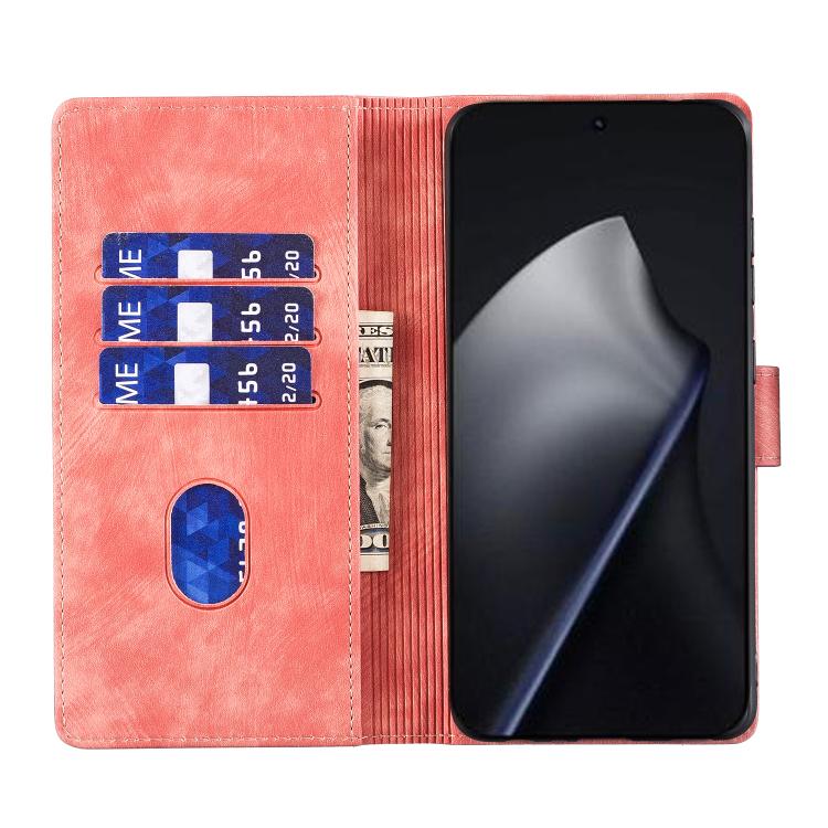 For Xiaomi 15T 5G Pen Heart Cat Embossed Leather Phone Case