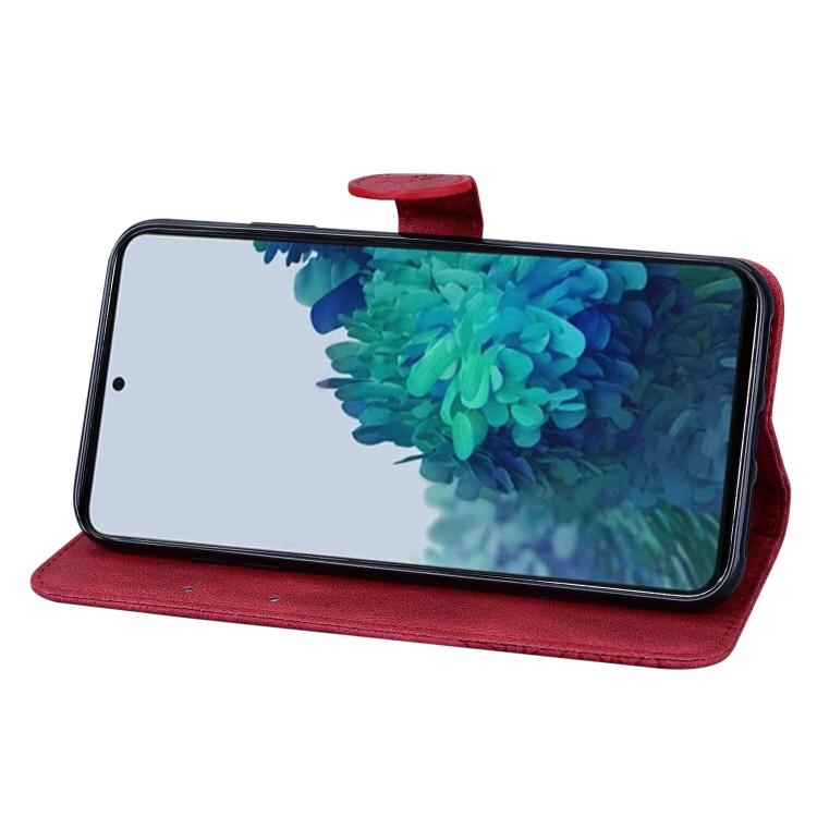 For Samsung Galaxy S26+ 5G Retro Skin Feel Butterflies Embossing Horizontal Flip Leather Phone Case