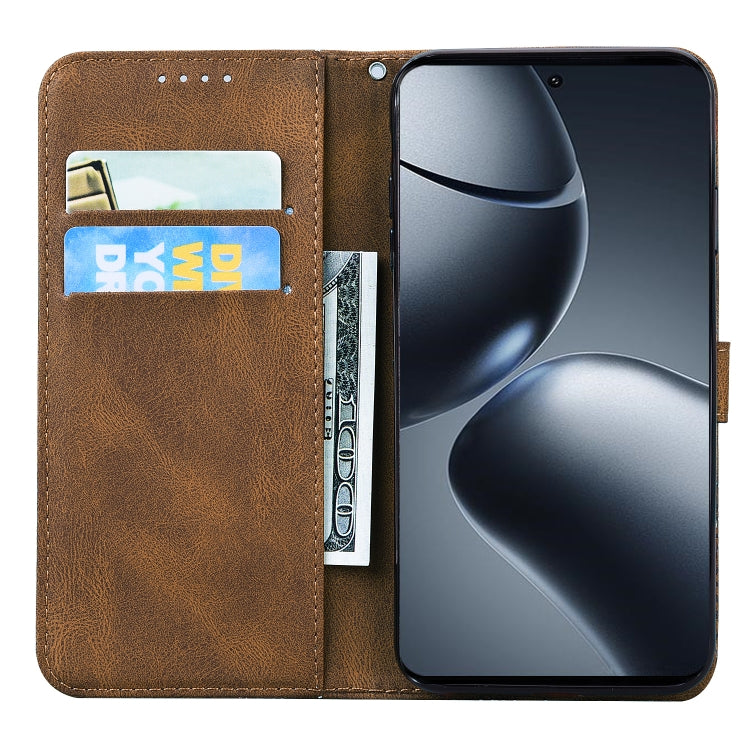 For Xiaomi 14T Pro Retro Skin Feel Butterflies Embossing Horizontal Flip Leather Phone Case