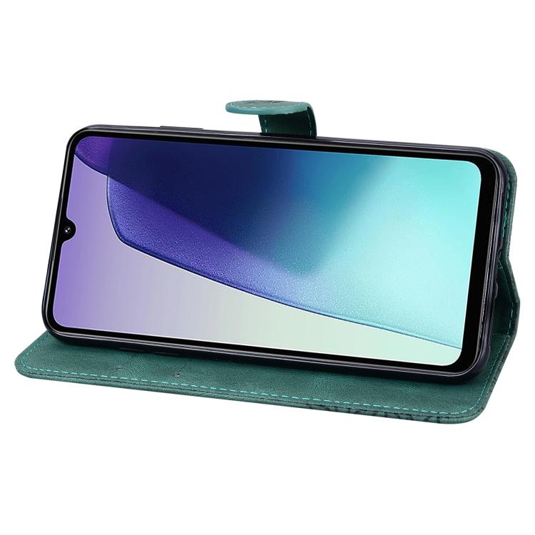For Xiaomi Poco C75 Retro Skin Feel Butterflies Embossing Horizontal Flip Leather Phone Case
