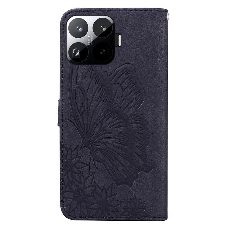 For Xiaomi 15T Pro 5G Retro Skin Feel Butterflies Embossing Horizontal Flip Leather Phone Case