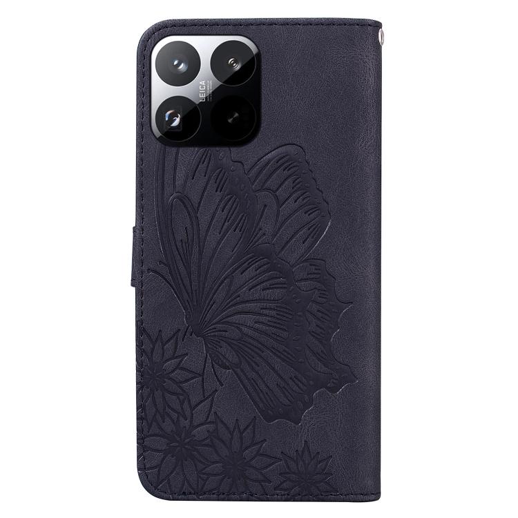 For Xiaomi 15T 5G Retro Skin Feel Butterflies Embossing Horizontal Flip Leather Phone Case