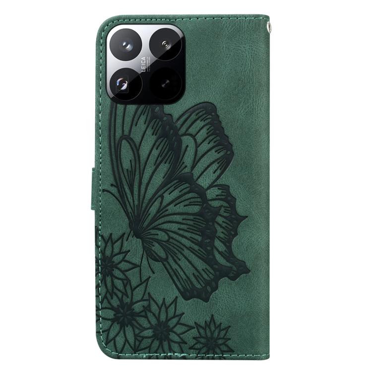 For Xiaomi 15T 5G Retro Skin Feel Butterflies Embossing Horizontal Flip Leather Phone Case