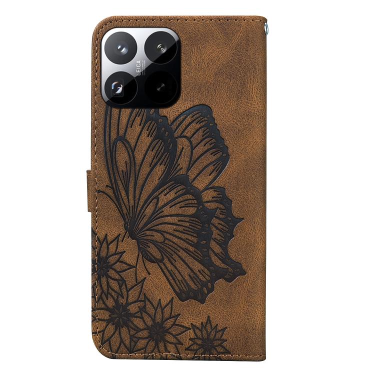 For Xiaomi 15T 5G Retro Skin Feel Butterflies Embossing Horizontal Flip Leather Phone Case