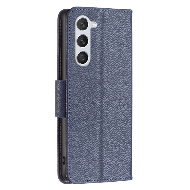 For Samsung Galaxy S25 5G Litchi Texture Pure Color Flip Leather Phone Case