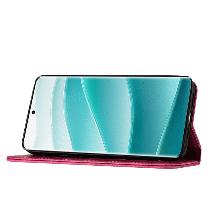 For Redmi Note 14 Pro 5G Butterfly Cat Embossing Flip Leather Phone Case