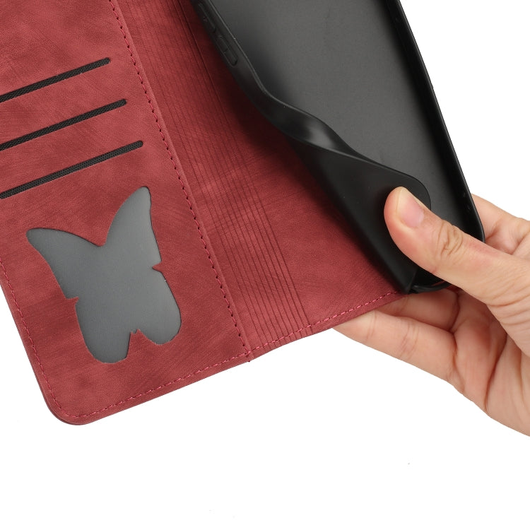 For Redmi 14C 4G Butterfly Cat Embossing Flip Leather Phone Case