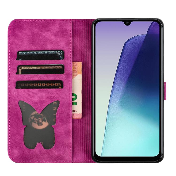 For Redmi A4 5G Butterfly Cat Embossing Flip Leather Phone Case