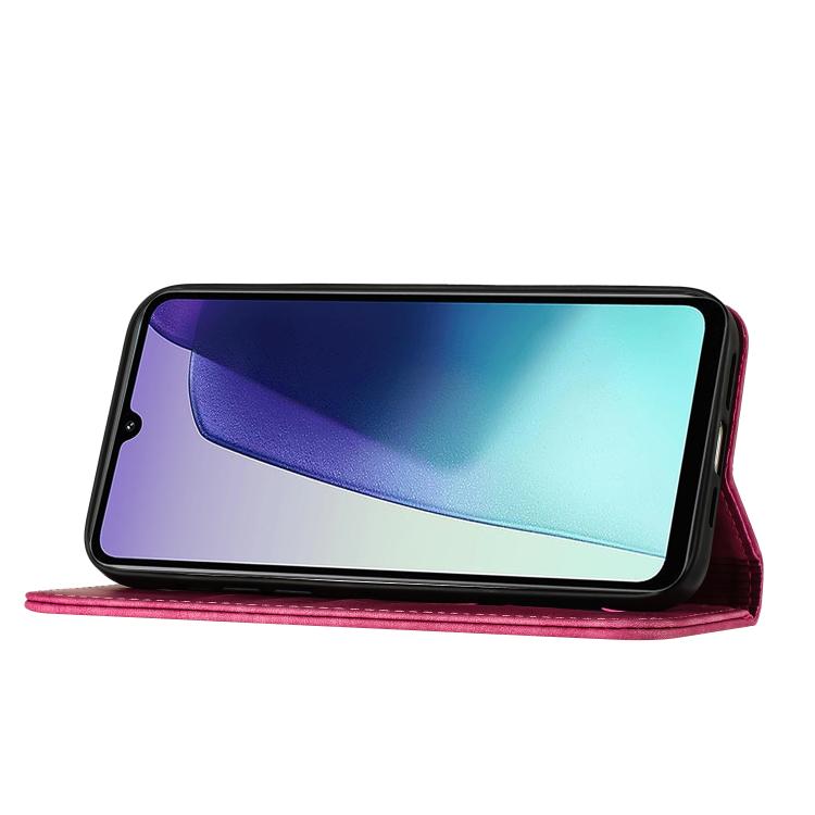 For Redmi A4 5G Butterfly Cat Embossing Flip Leather Phone Case