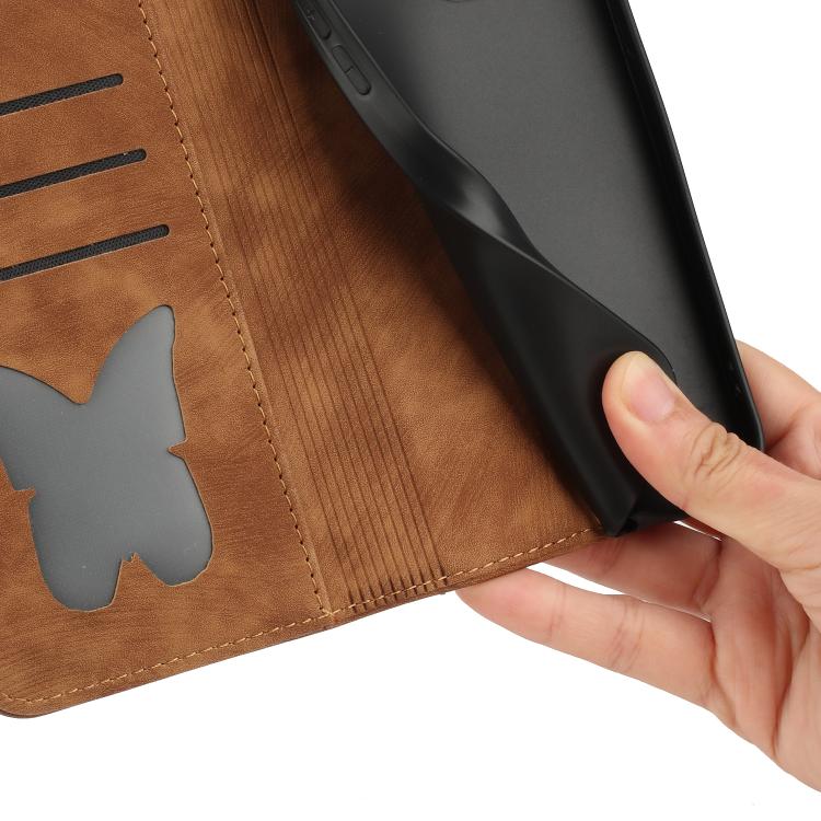 For Redmi A4 5G Butterfly Cat Embossing Flip Leather Phone Case