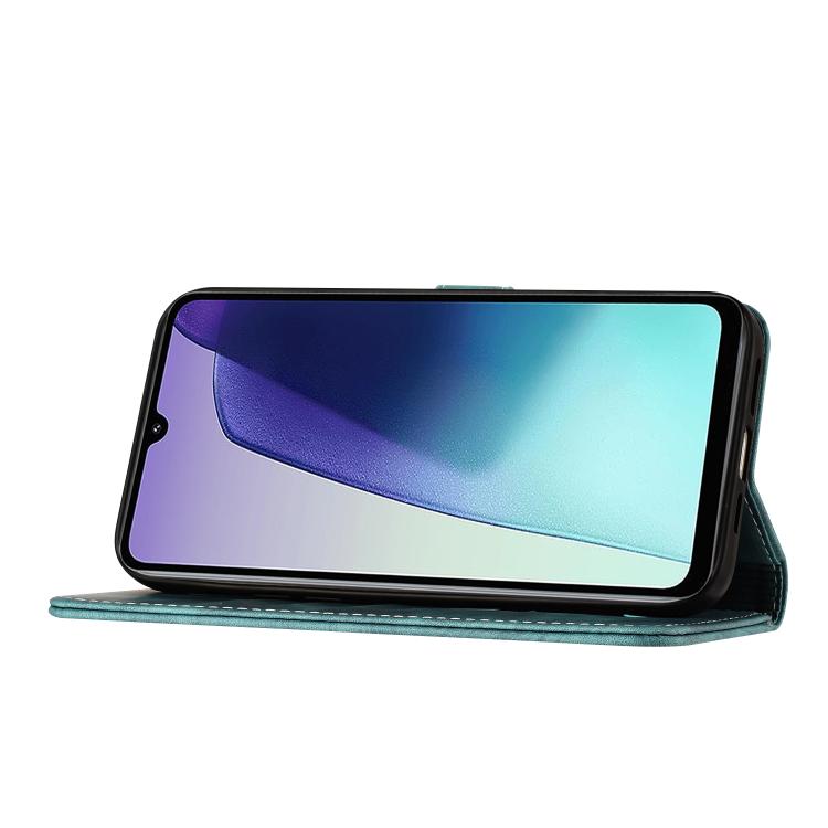 For Xiaomi Poco C75 Butterfly Cat Embossing Flip Leather Phone Case