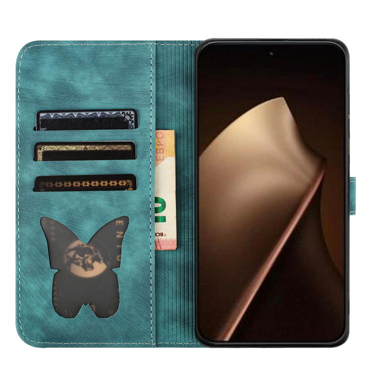 For Xiaomi 15T Pro 5G Butterfly Cat Embossing Flip Leather Phone Case