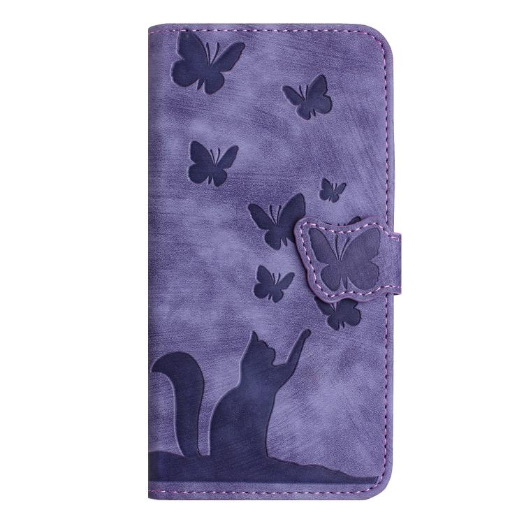 For Xiaomi 15T 5G Butterfly Cat Embossing Flip Leather Phone Case