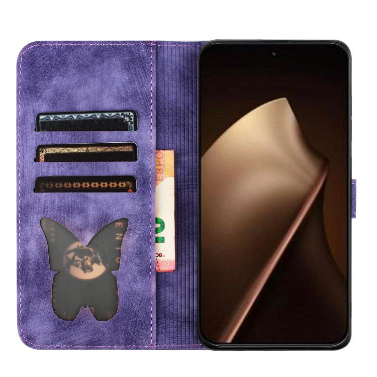 For Xiaomi 15T 5G Butterfly Cat Embossing Flip Leather Phone Case