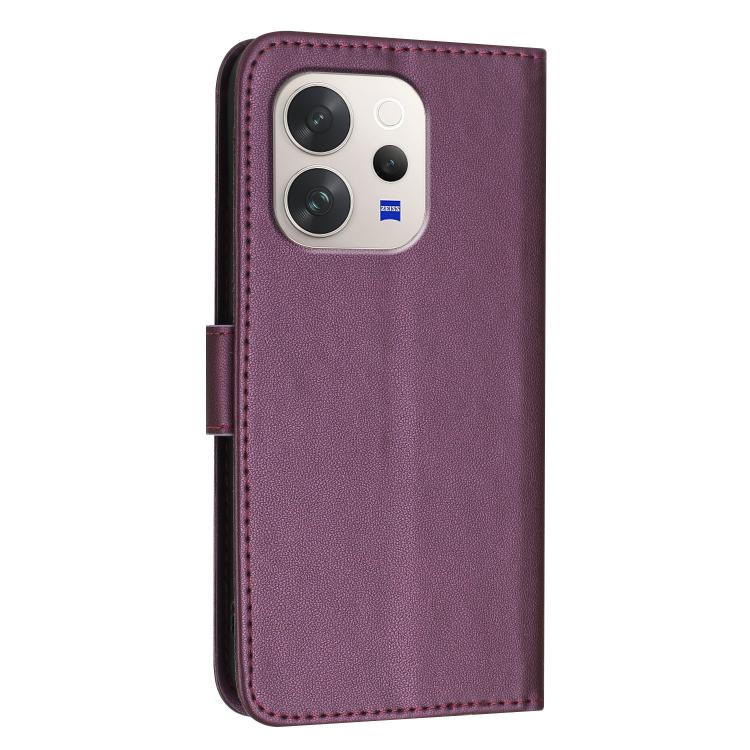 For vivo V70 5G Triangle Pattern Buckle Clasp Leather Phone Case