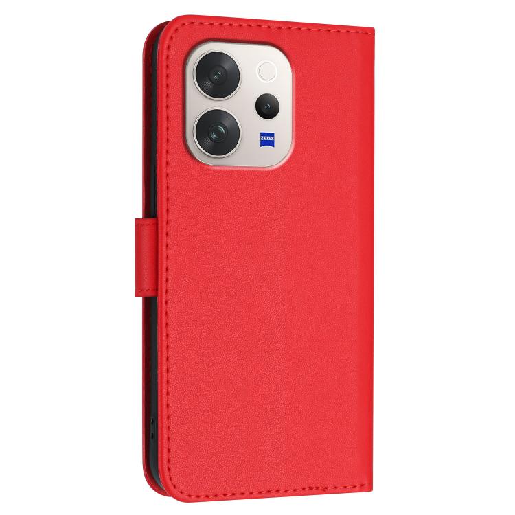 For vivo V70 5G Triangle Pattern Buckle Clasp Leather Phone Case
