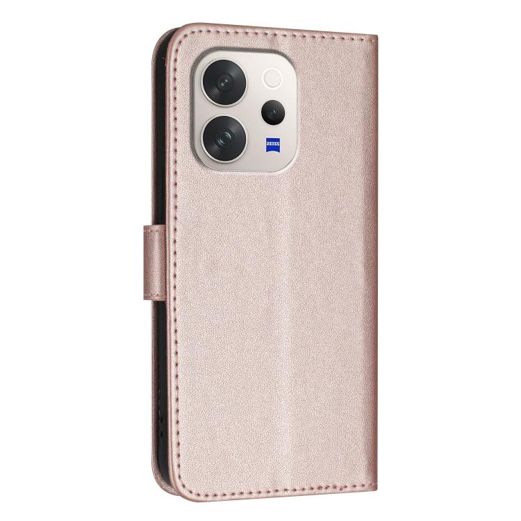For vivo V70 5G Triangle Pattern Buckle Clasp Leather Phone Case