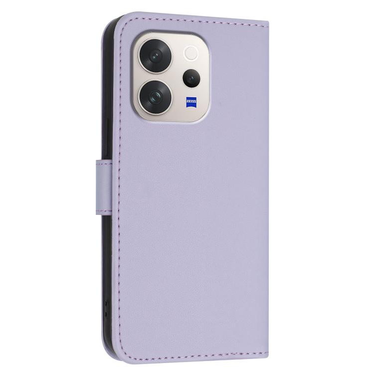 For vivo V70 5G Triangle Pattern Buckle Clasp Leather Phone Case