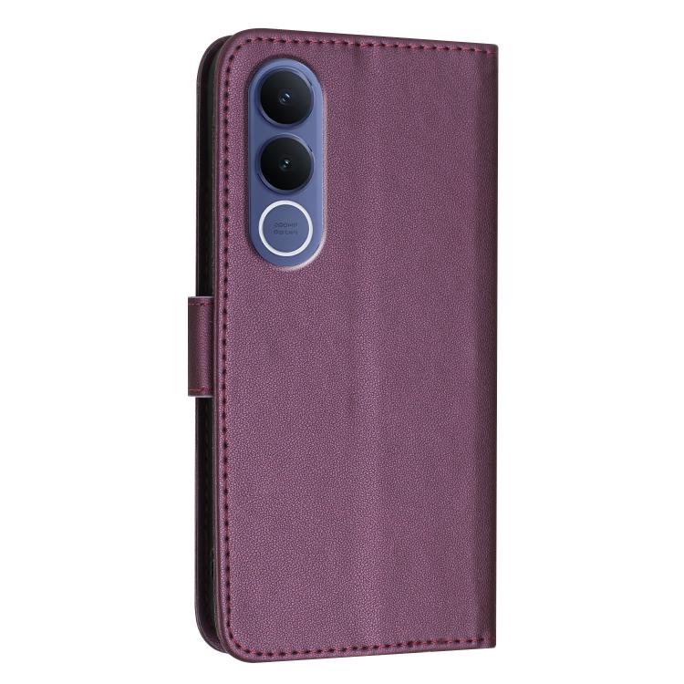 For vivo V70 FE 5G Triangle Pattern Buckle Clasp Leather Phone Case