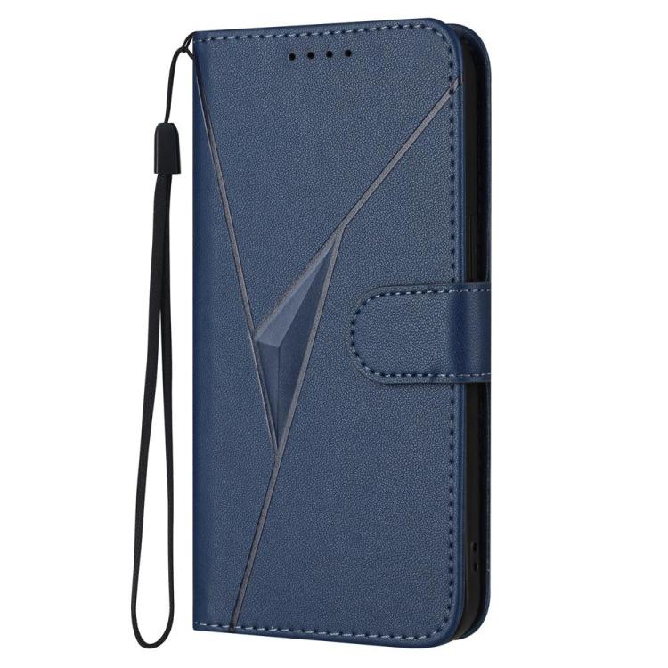 For vivo V70 FE 5G Triangle Pattern Buckle Clasp Leather Phone Case