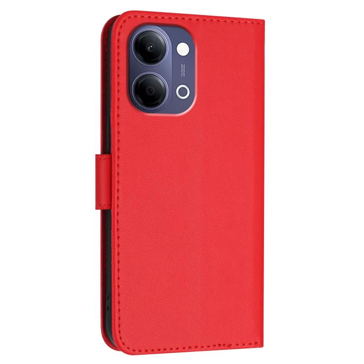 For vivo Y21 5G 2026 / Y05 4G Triangle Pattern Buckle Clasp Leather Phone Case
