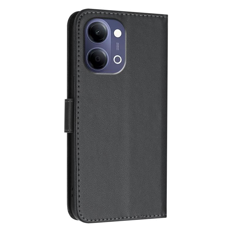 For vivo Y21 5G 2026 / Y05 4G Triangle Pattern Buckle Clasp Leather Phone Case
