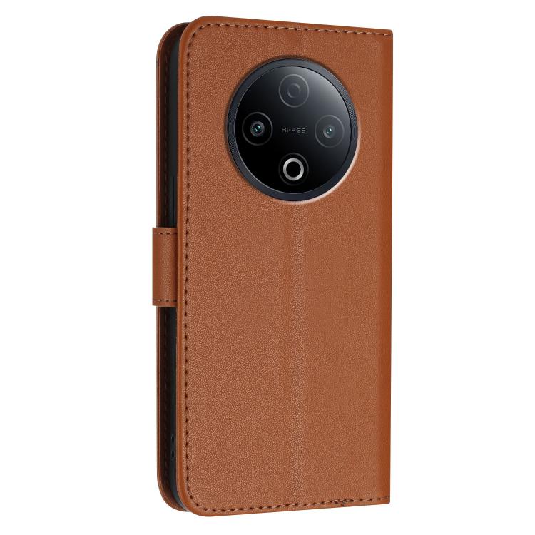 For vivo Y500 5G Triangle Pattern Buckle Clasp Leather Phone Case