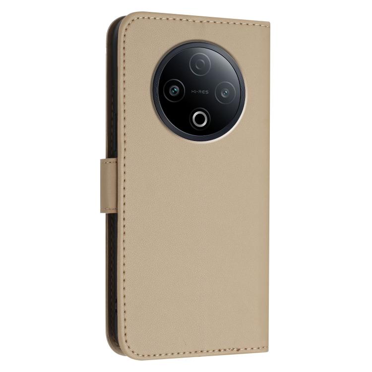 For vivo Y500 5G Triangle Pattern Buckle Clasp Leather Phone Case