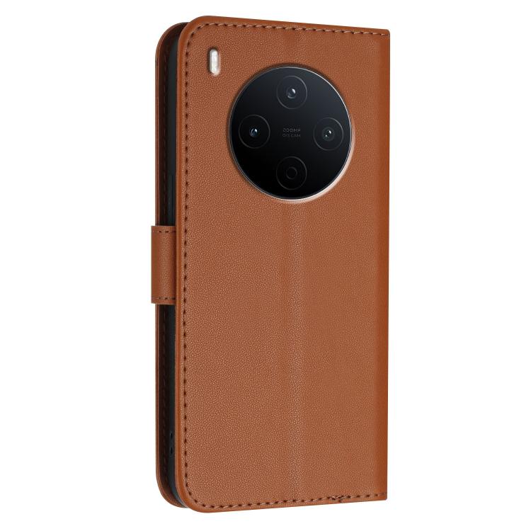 For vivo Y500 Pro 5G Triangle Pattern Buckle Clasp Leather Phone Case