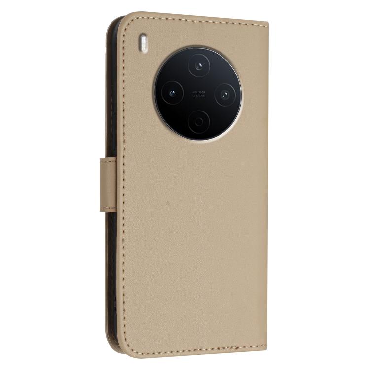 For vivo Y500 Pro 5G Triangle Pattern Buckle Clasp Leather Phone Case