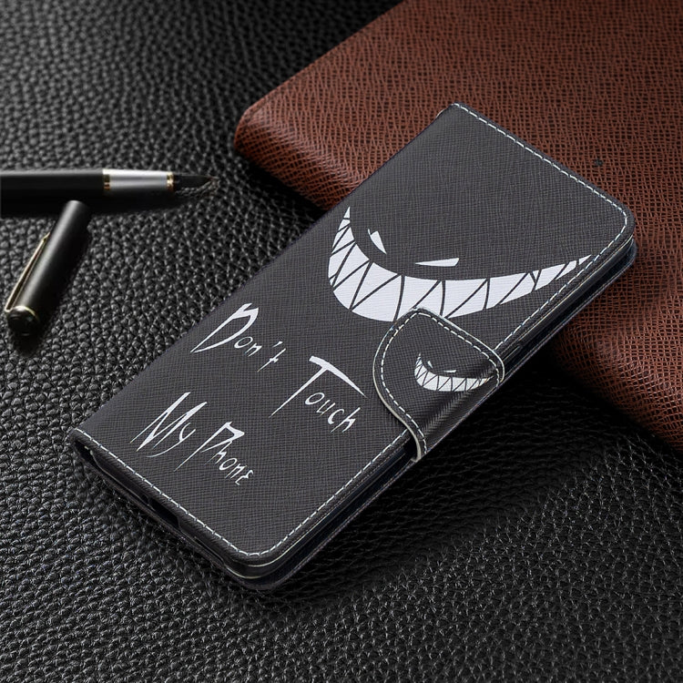 For OPPO Reno4 5G Colored Drawing Pattern Horizontal Flip Leather Case with Holder & Card Slots & Wallet