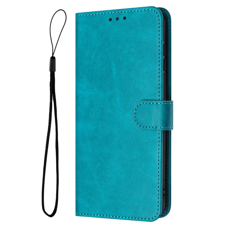 For Samsung Galaxy S25 / S24 5G Solid Calf Texture Flip Leather Phone Case