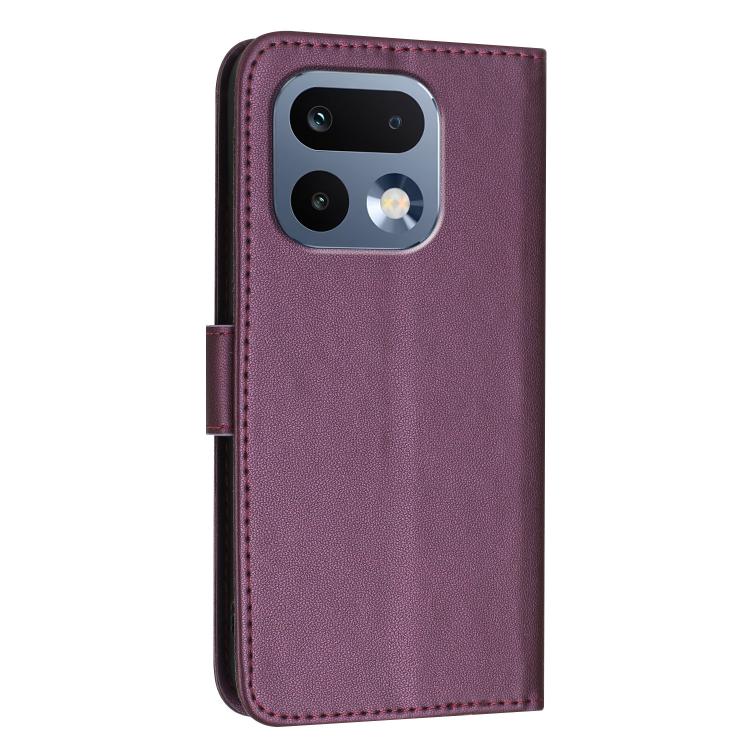 For Realme 16 Pro 5G Global Triangle Pattern Buckle Clasp Leather Phone Case