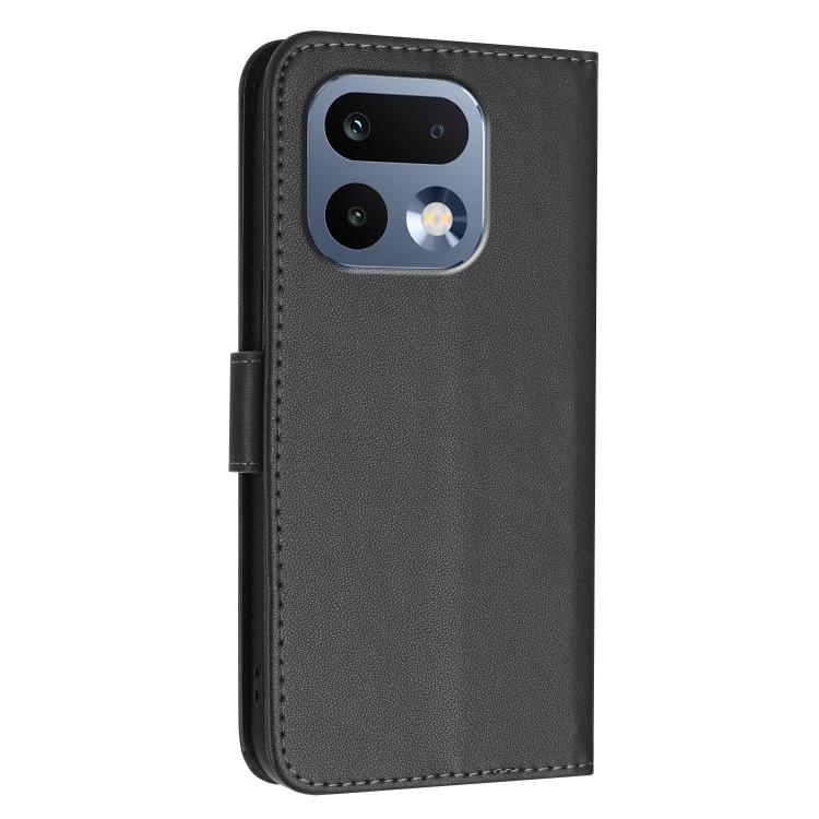 For Realme 16 Pro 5G Global Triangle Pattern Buckle Clasp Leather Phone Case
