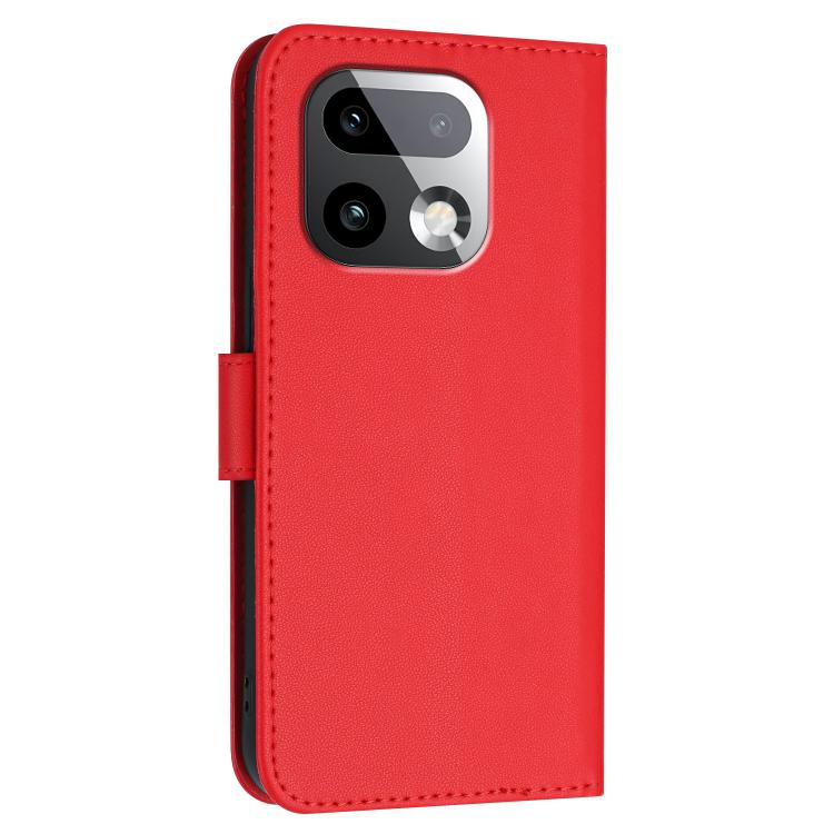 For Realme 16 Pro+ 5G Global Triangle Pattern Buckle Clasp Leather Phone Case
