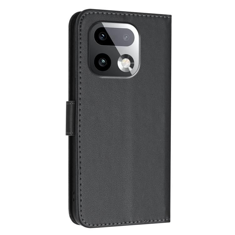 For Realme 16 Pro+ 5G Global Triangle Pattern Buckle Clasp Leather Phone Case