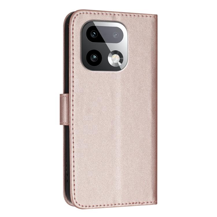 For Realme 16 Pro+ 5G Global Triangle Pattern Buckle Clasp Leather Phone Case