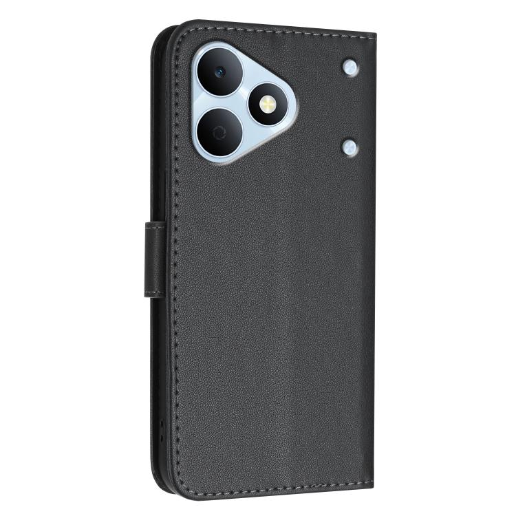 For Realme Note 80 4G Triangle Pattern Buckle Clasp Leather Phone Case