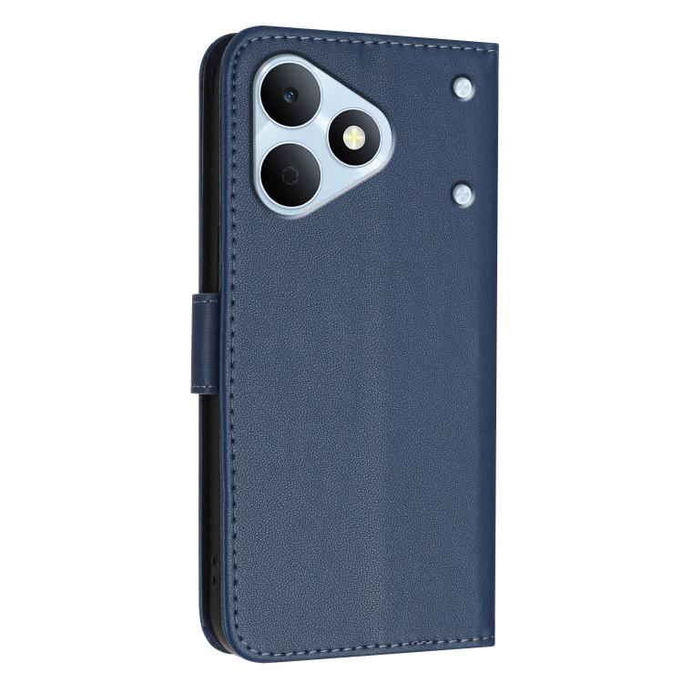 For Realme Note 80 4G Triangle Pattern Buckle Clasp Leather Phone Case