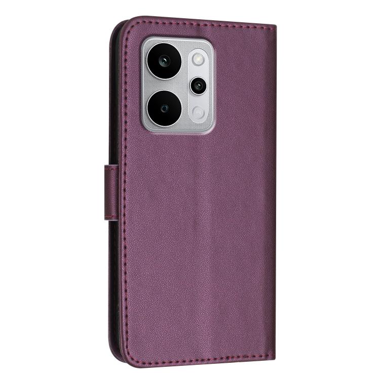 For Realme P4 Power 5G Triangle Pattern Buckle Clasp Leather Phone Case
