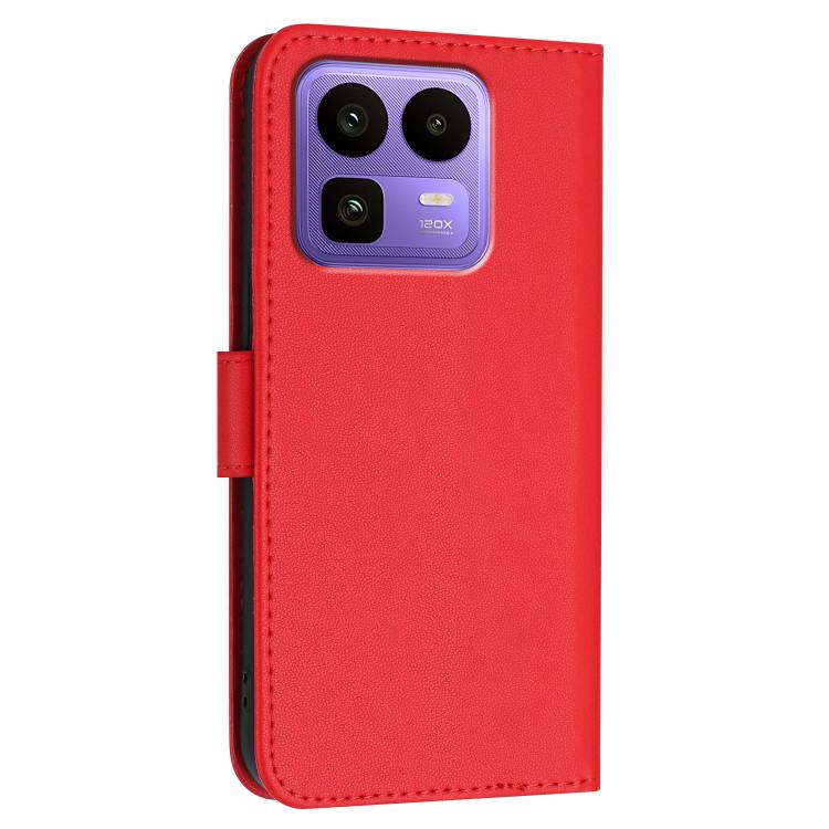 For Realme Neo8 5G Triangle Pattern Buckle Clasp Leather Phone Case