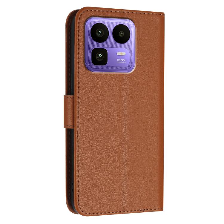 For Realme Neo8 5G Triangle Pattern Buckle Clasp Leather Phone Case