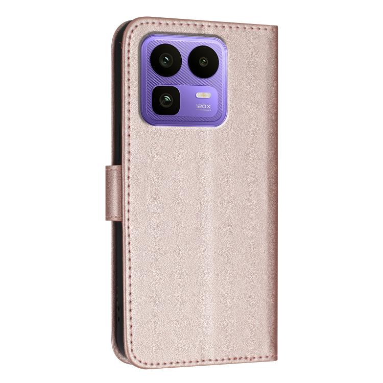 For Realme Neo8 5G Triangle Pattern Buckle Clasp Leather Phone Case