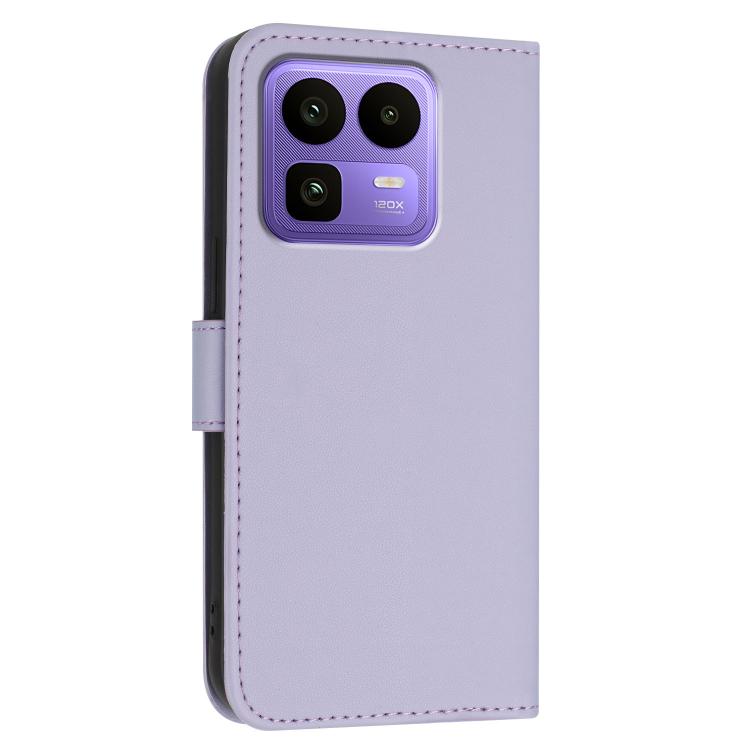 For Realme Neo8 5G Triangle Pattern Buckle Clasp Leather Phone Case