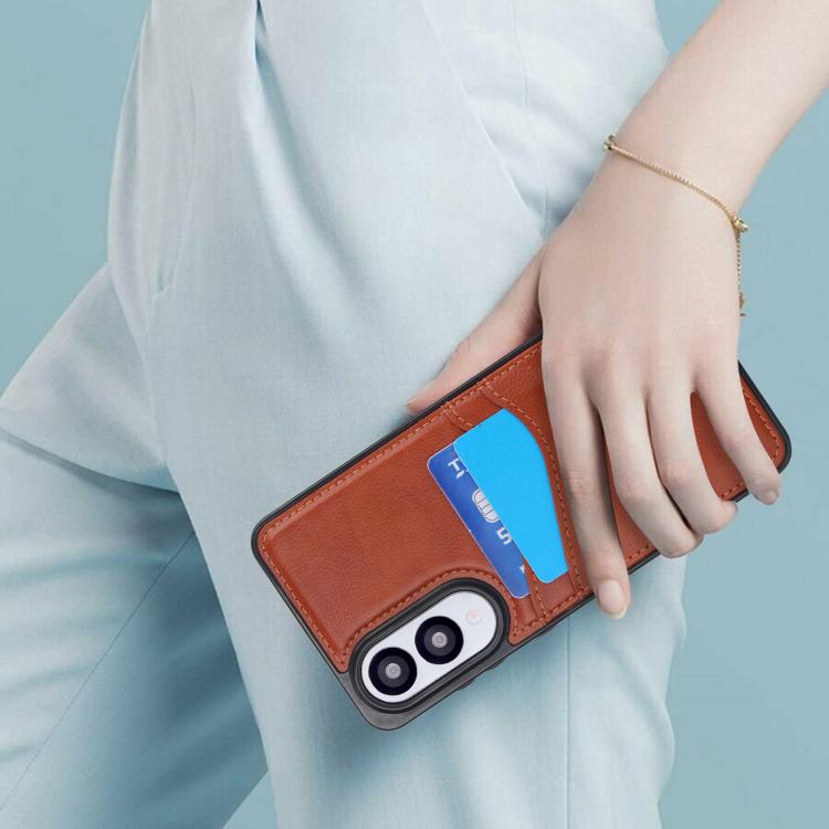 For Samsung Galaxy S25 Edge 5G Litchi Leather Skin Card Slots Phone Case