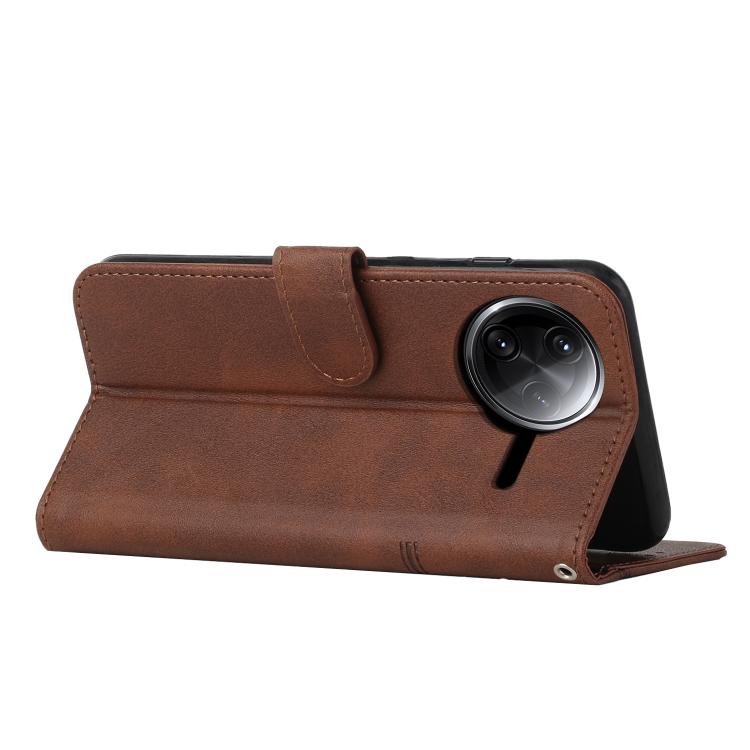 For Redmi K80 / K80 Pro Stitching Calf Texture Buckle Leather Phone Case